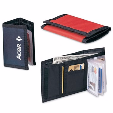420DNylon Tri-Fold Wallet