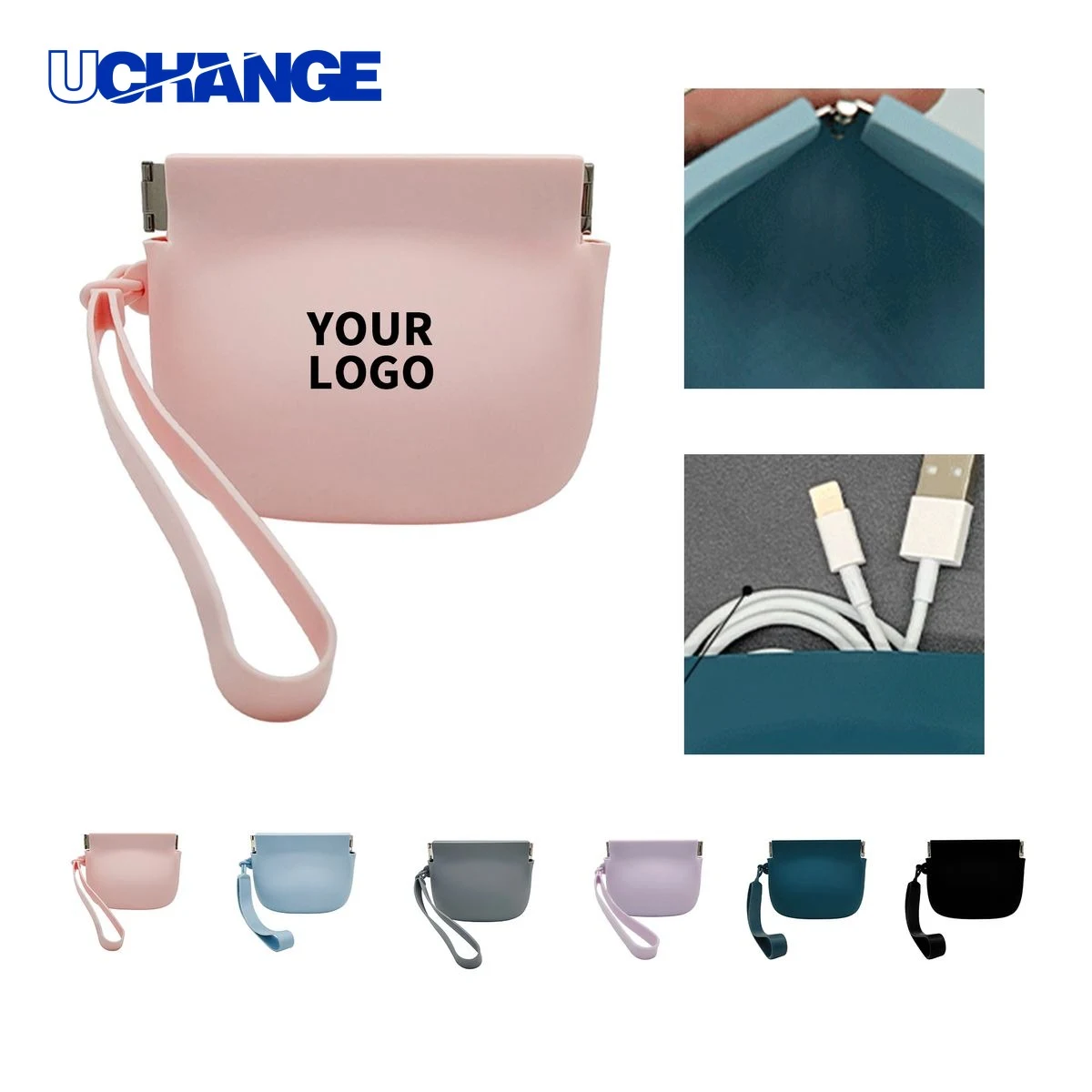 Silicone Coin Pouch Self Closing 1