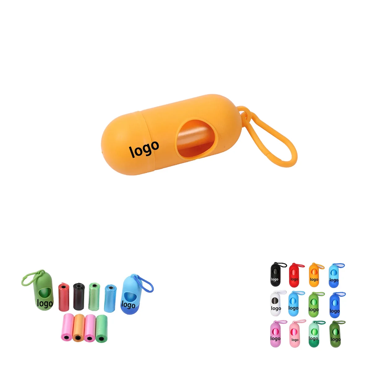 Convenient Pill shaped Pet Waste Bag Dispenser 1