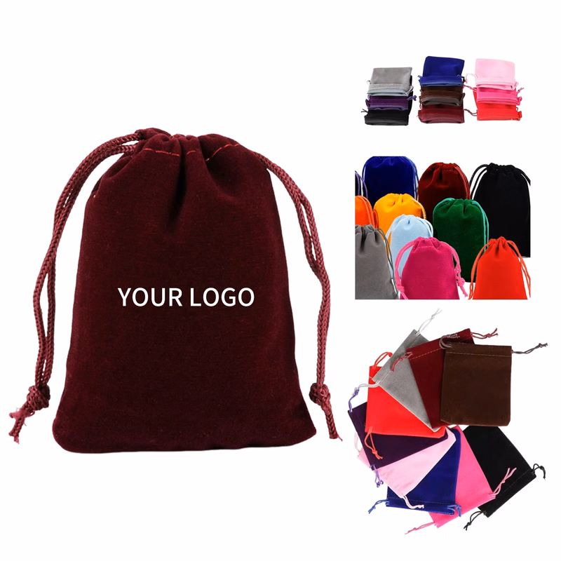 Mini Flannelette Jewelry Pouch
