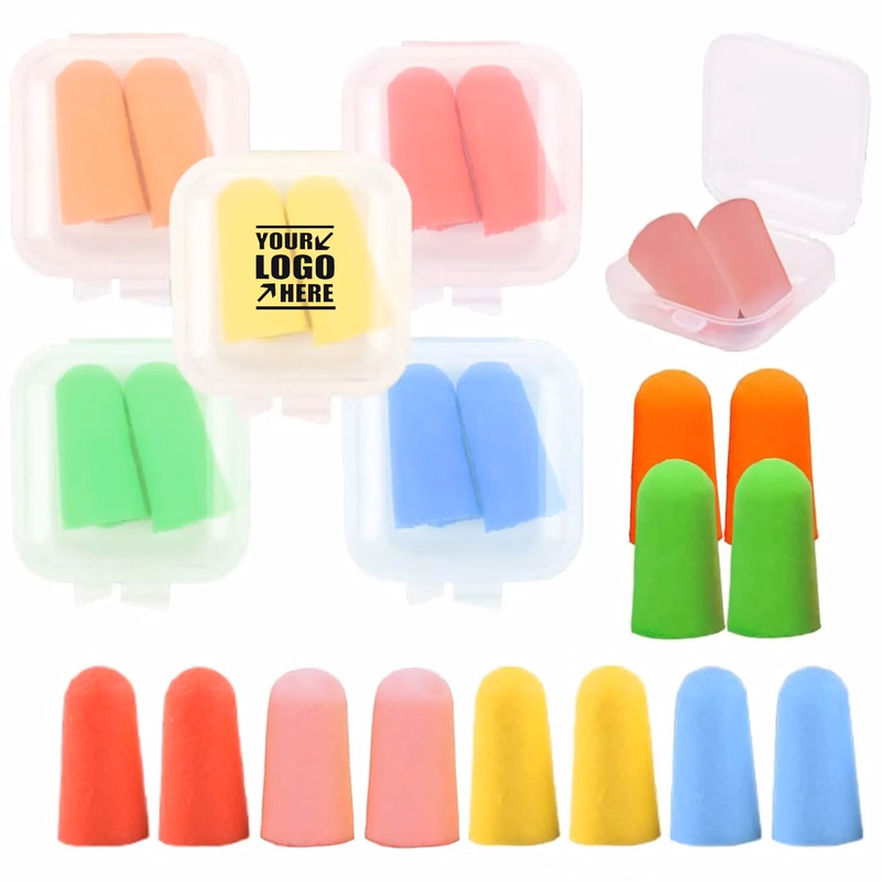PU Foam Earplugs with Case