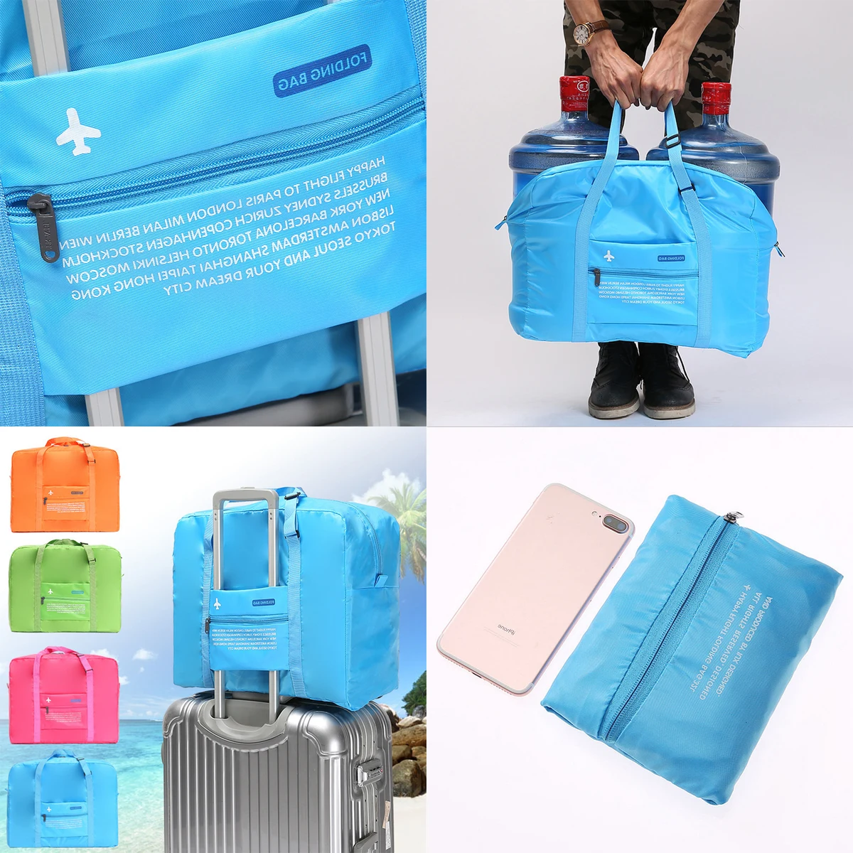Portable Multi-Function Bag Folding Travel Bag 1