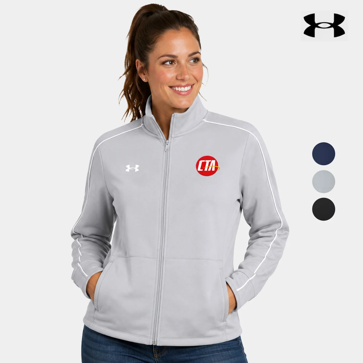Under Armour Ladies' Command Full-Zip 2.0 1