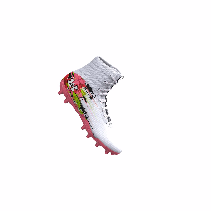 UA Highlight Jr. LE Kids' Lacrosse Cleats