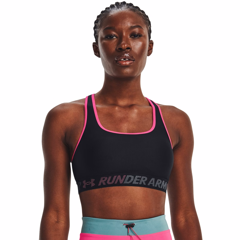 Armour Mid Crossback Pocket Run Women's Sports Bra