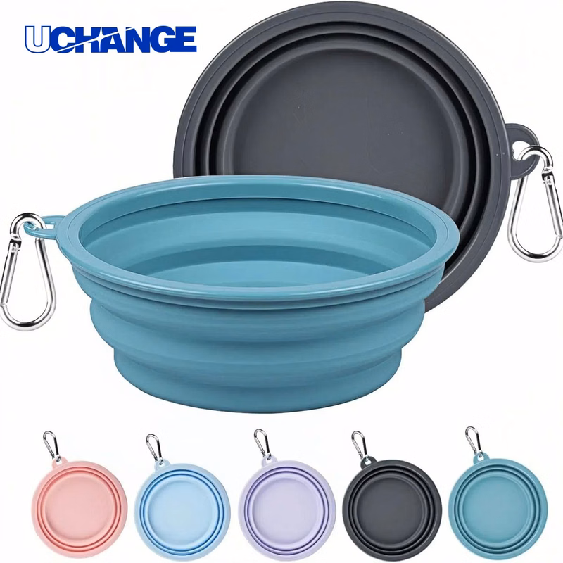 22oz Silicone Folding Pet Bowl Dish