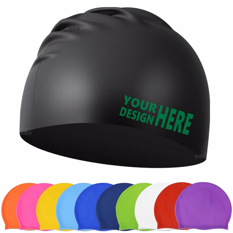 Silicone Swim Cap Waterproof Swimming Hat