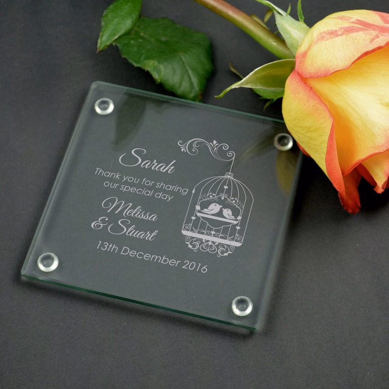 Personalized Glass Coasters
