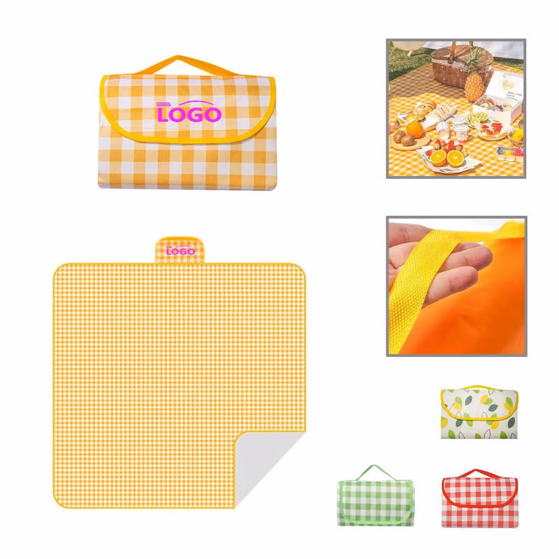 MOQ50 Waterproof Picnic Beach Camping Blanket Mat