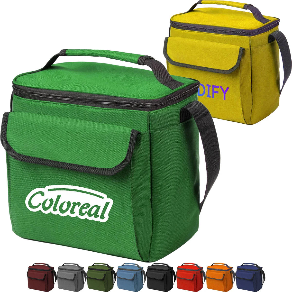 Lightweight 18-Can Insulated Cooler Bag 1