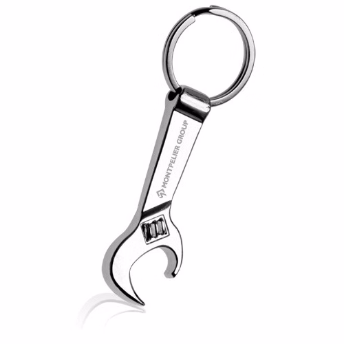 Metal Wrench Keychain