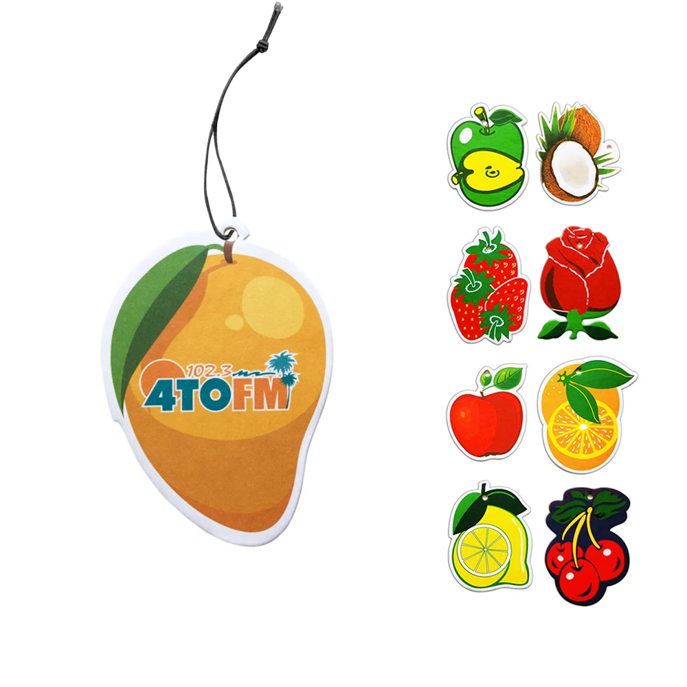 Fruit shaped car air fresheners 1