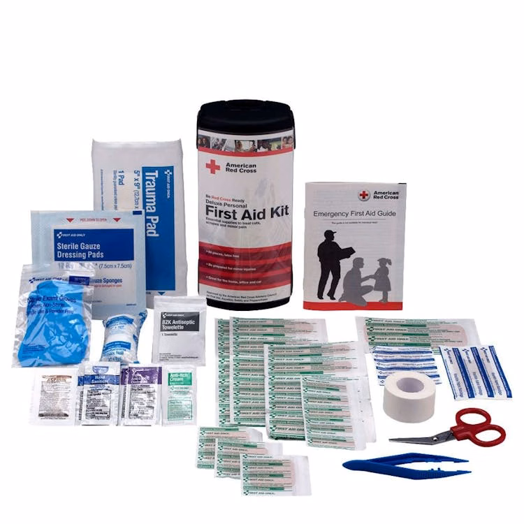 American Red Cross Deluxe Personal First Aid Kit - 66 Piece