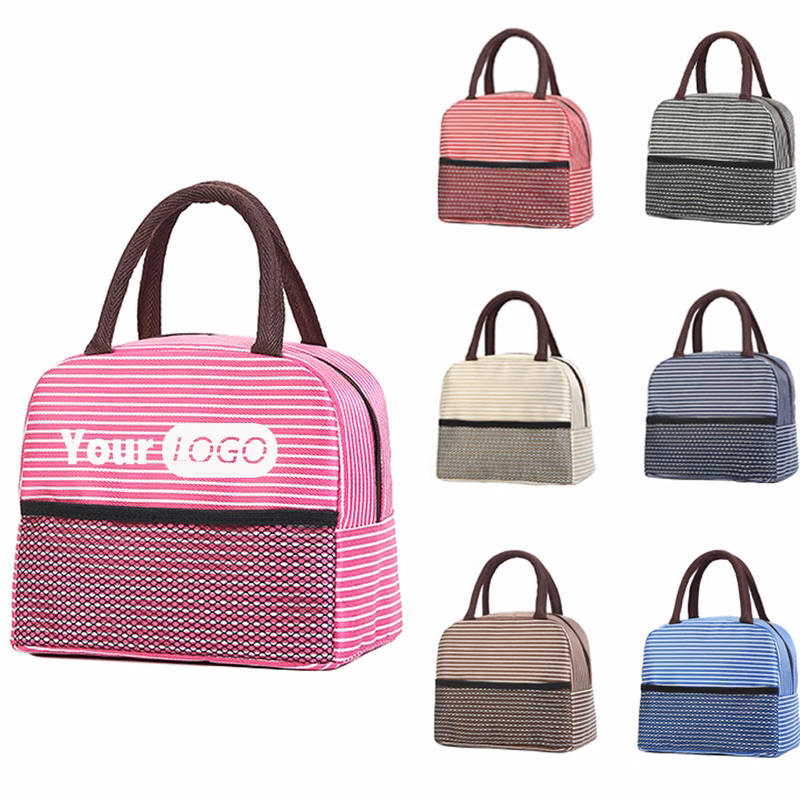 Striped Oxford Insulation Bag
