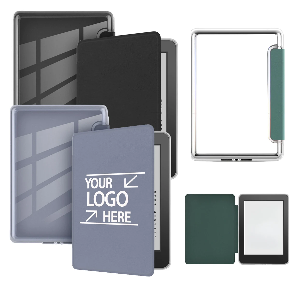 Faux Leather E-Reader Protective Cover 1