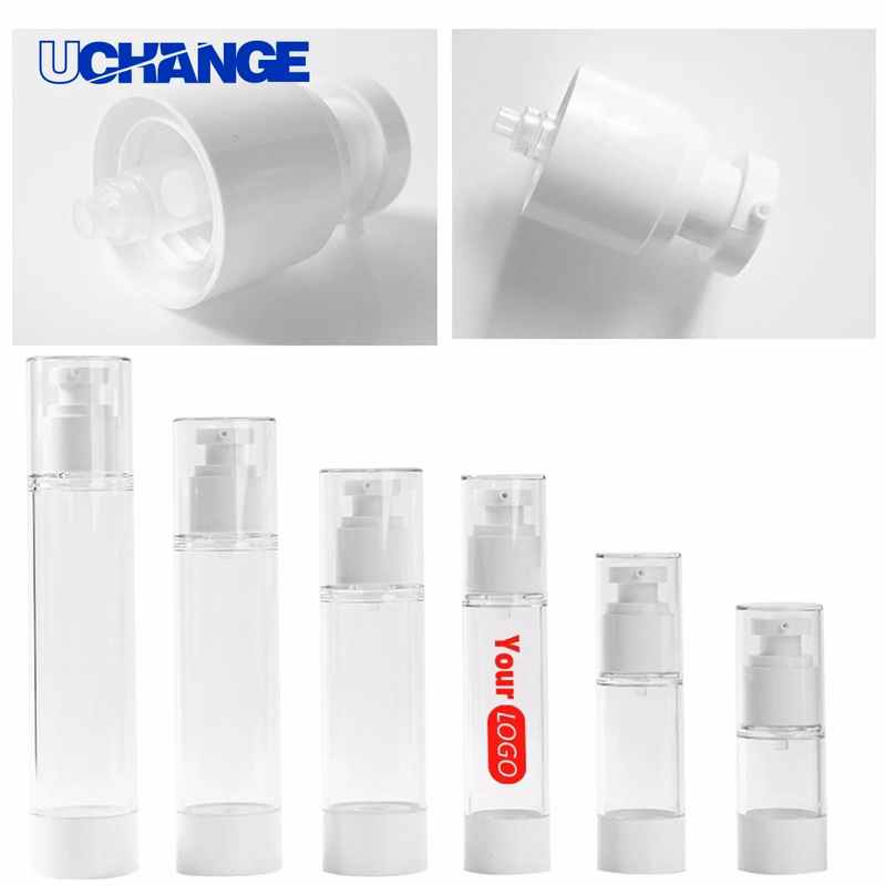Transparent Press Type Vacuum Bottle Container