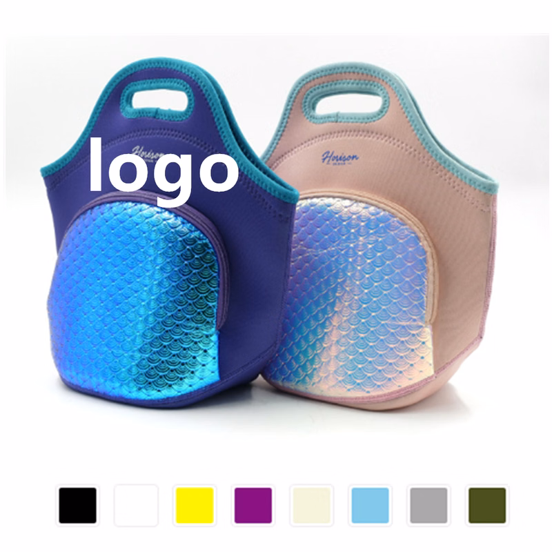 Bling Neoprene Lunch Tote Bag