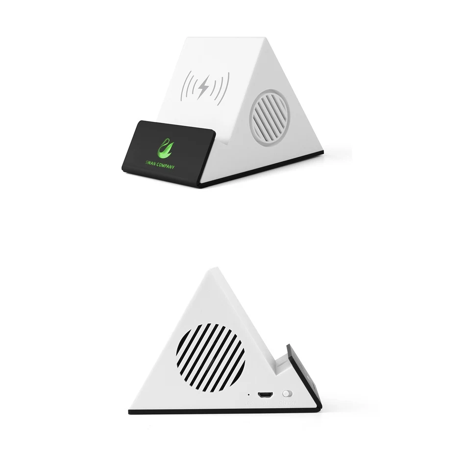 7230BW 3-in-1 Bluetooth Speaker/Wireless Charger/Phone Stand 1