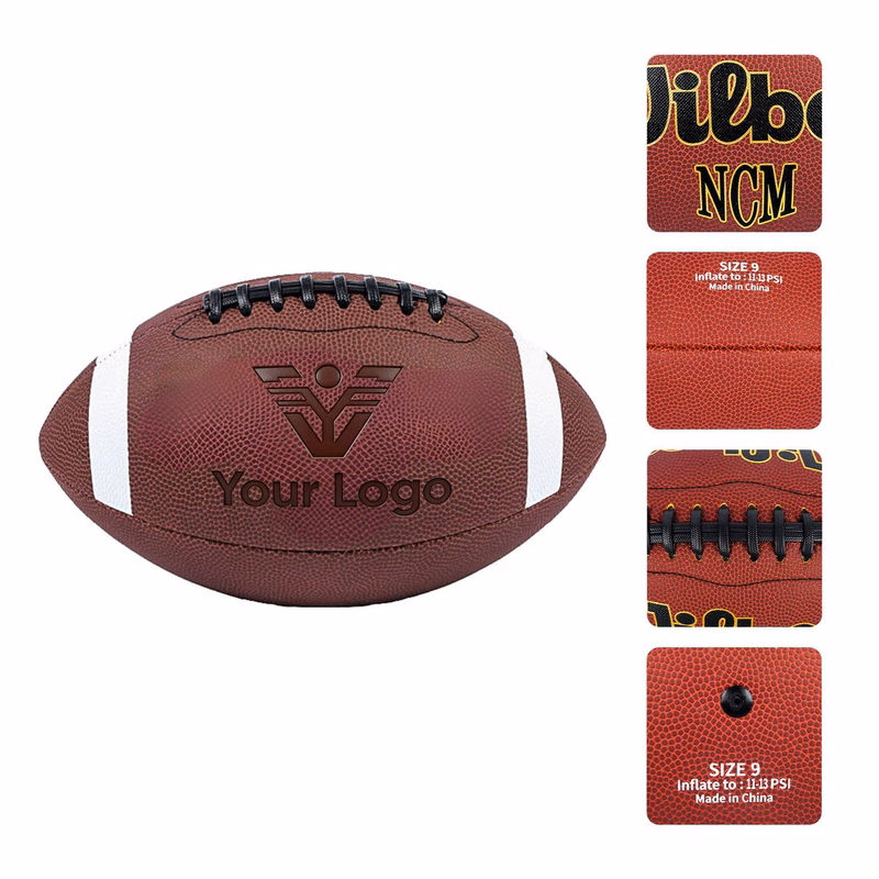 Durable Official Size 9 Outdoor Football