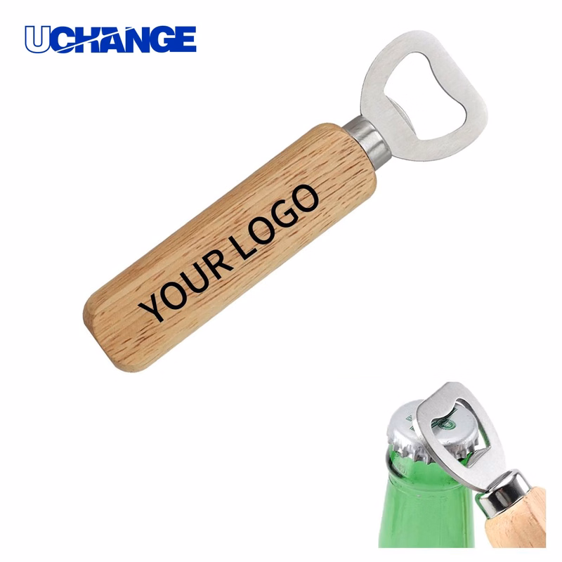 Bottle Opener Tool Wooden Lightweight Bar Style