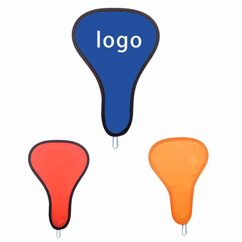 Gourd Shape Folding Polyester Fan