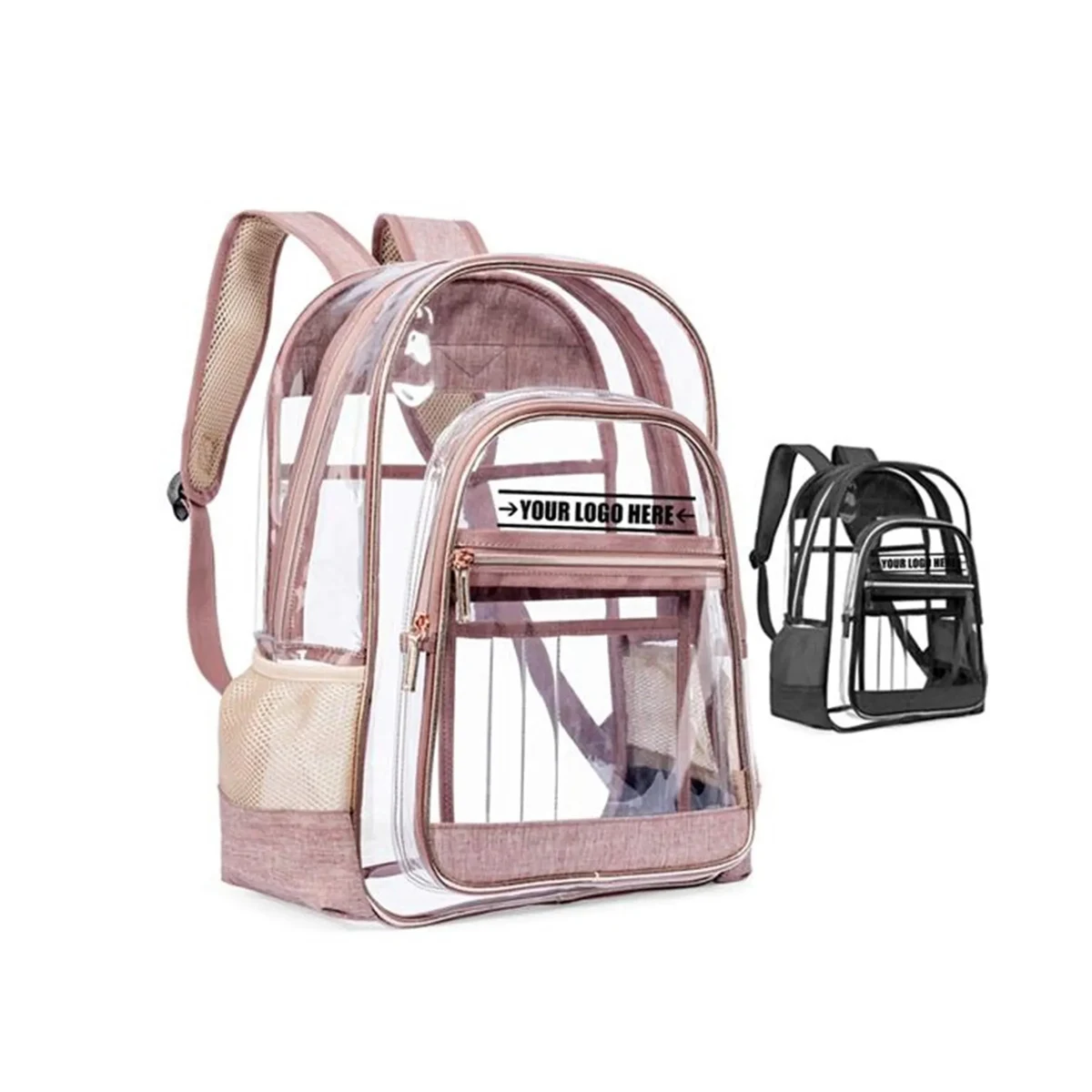 Stylish Clear Backpack 1