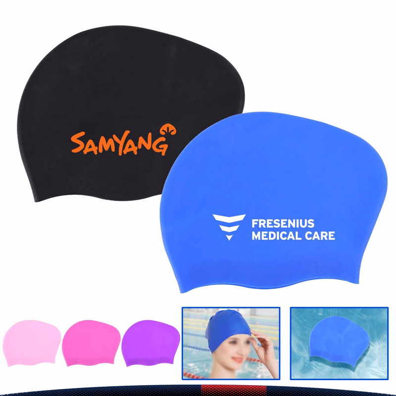 Woman Silicone Swim Cap