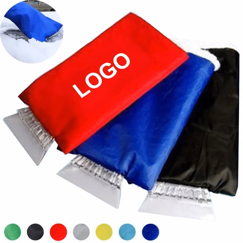 Waterproof Ice Scraper Mitt for Car Windshield