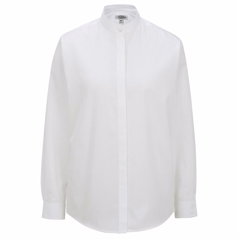 Banded Collar Ladies Shirt
