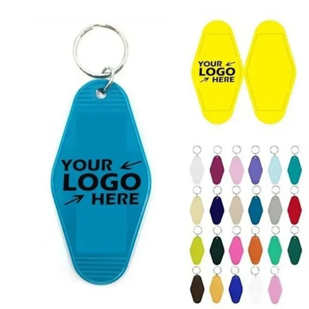 Vintage ABS Hotel Motel Keychain 1