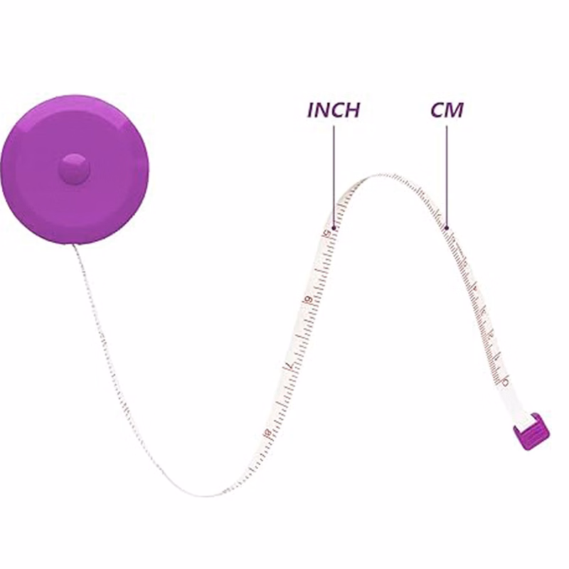 Small Button Double-Sided Measuring Tape