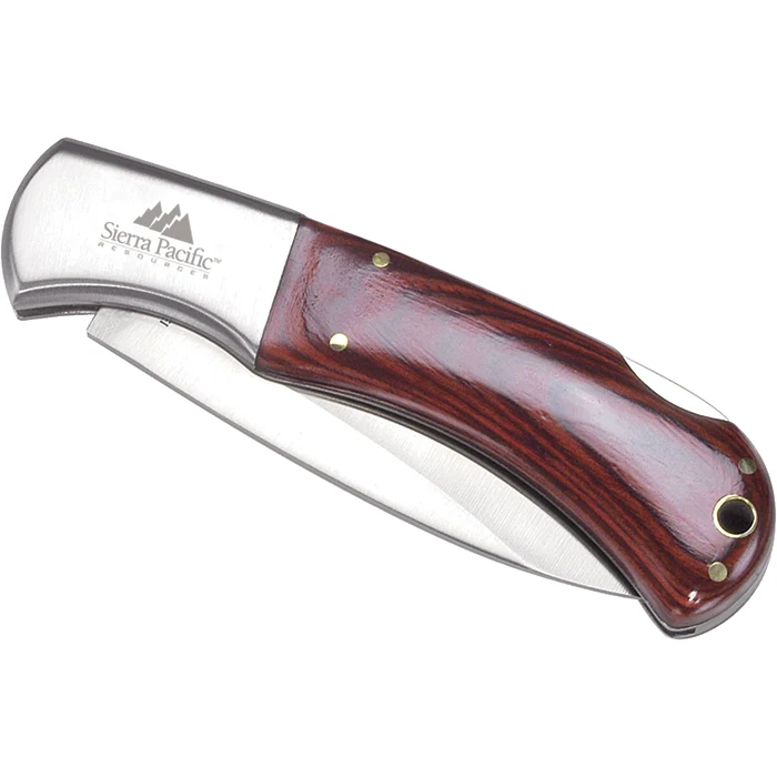 Rustic Wood Handle Knife 1