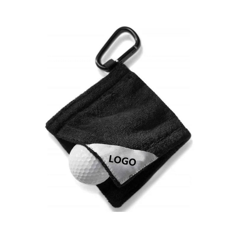 Golf Amphibian Wet/Dry Golf Ball Towel---4" x 4" 1