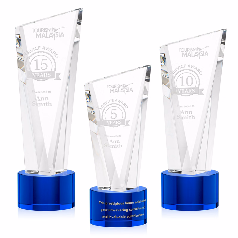Plymouth Award on Marvel Base - Blue