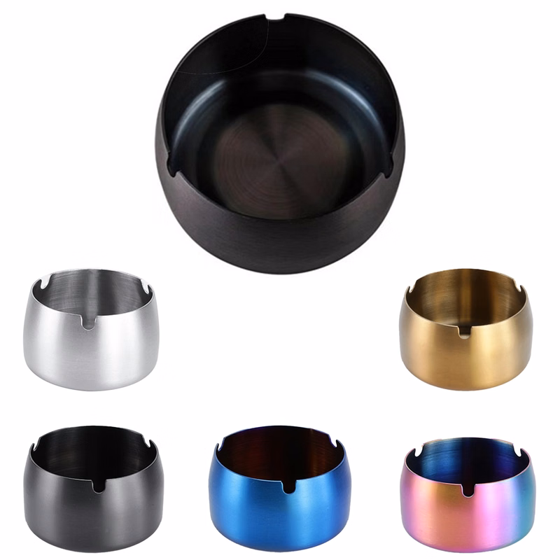 Stainless Steel Windproof Ashtray