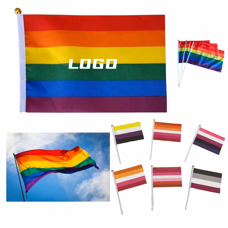 Custom Pride Flag ?C Add Your Logo