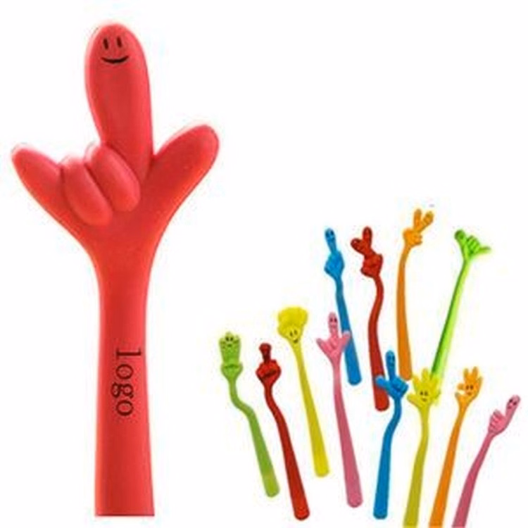 Bendable Finger Ballpoint Pen w/ Black Writing Ink