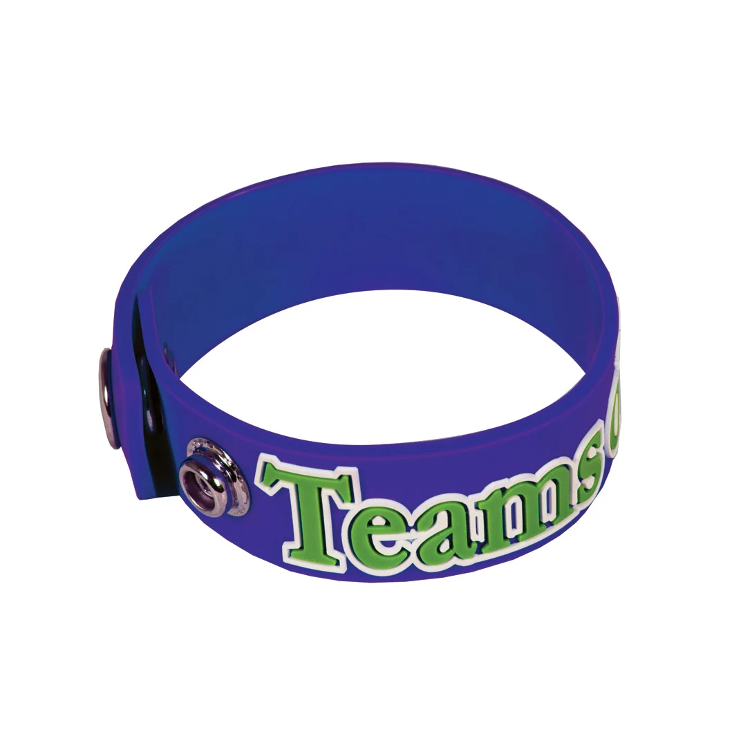 Soft PVC Clip Bracelet 2D (Youth/Small) 1