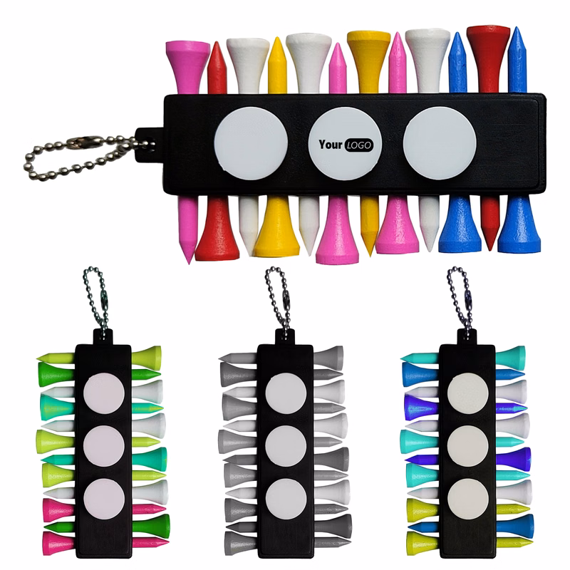 Pvc Personalized Golf Tee Kit