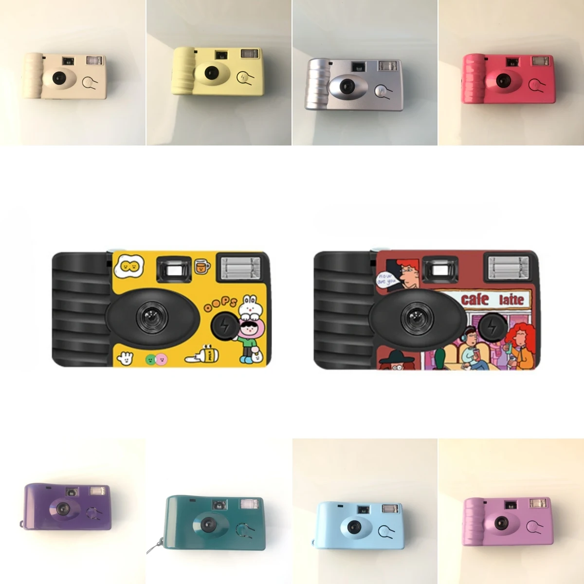 Custom27-exposure 35 mm color film Disposable Camera with photoflash 1