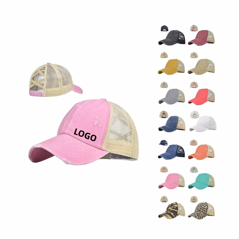 Breathable Cap For Messy Bun