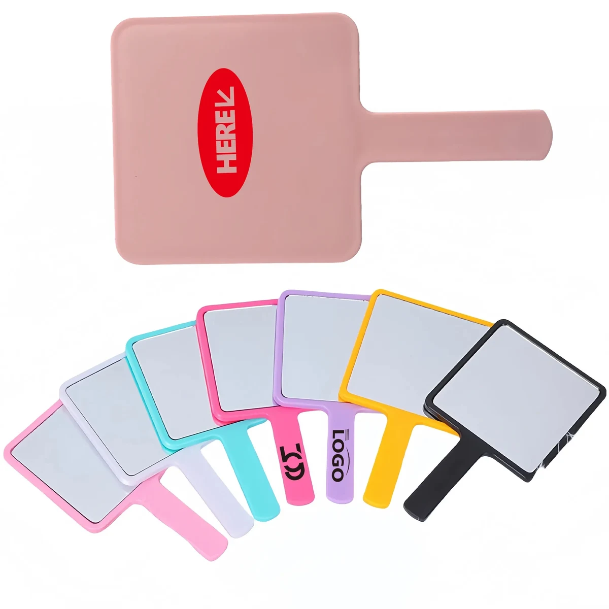 Handheld Makeup Mirror HD Essential Travel 1