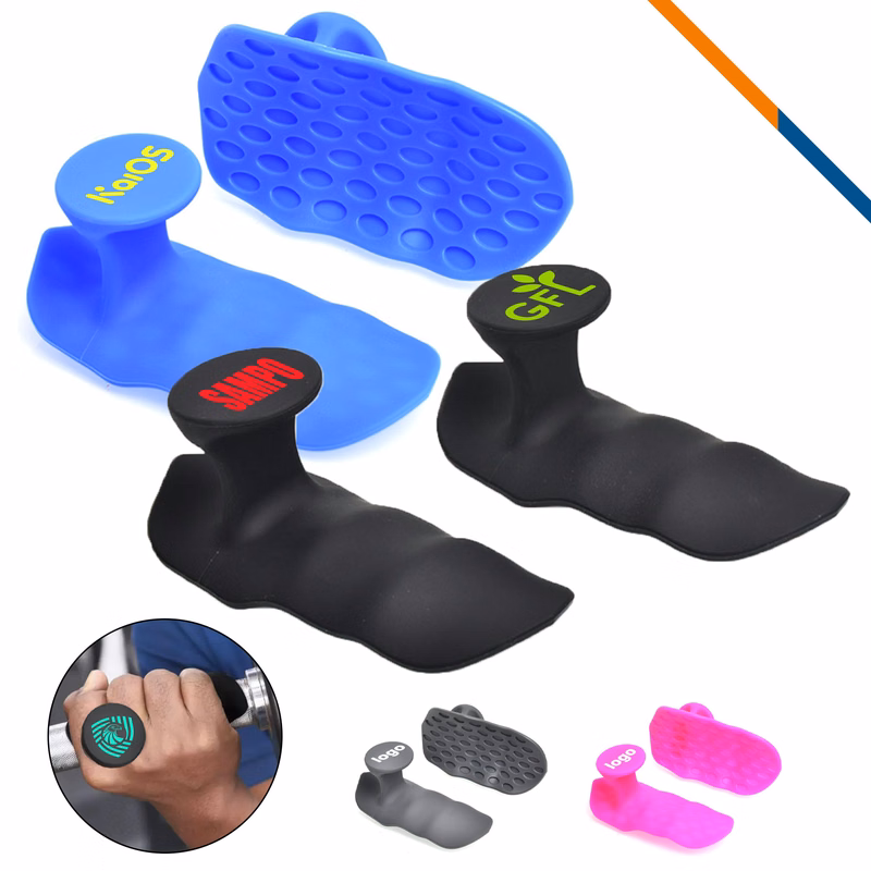 Gayle Silicone Non Slip Gym Fingerless Hand Grips