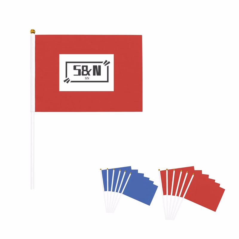 Full Color Mini Polyester Parade Flag
