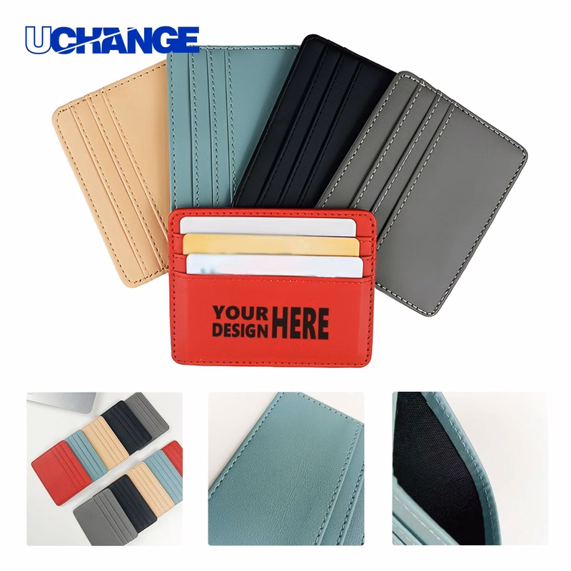 PU Leather Multi-Slot Card Holder Case