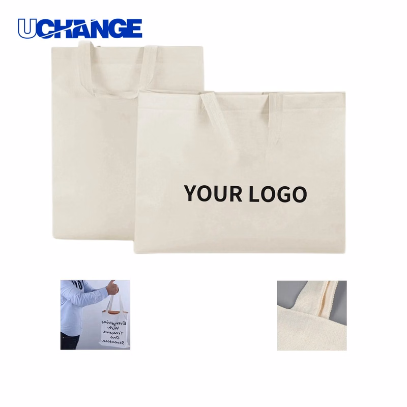 Cotton Canvas Tote Bag Carrier for Office Shopping