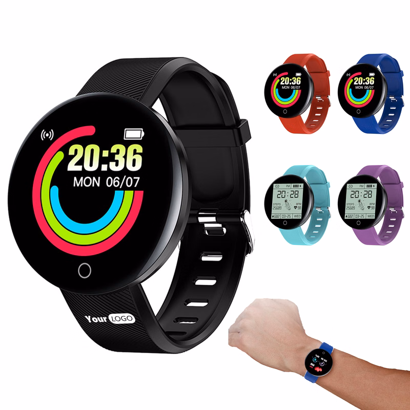 Tpu Smart Wristband With Screen Health Monitoring
