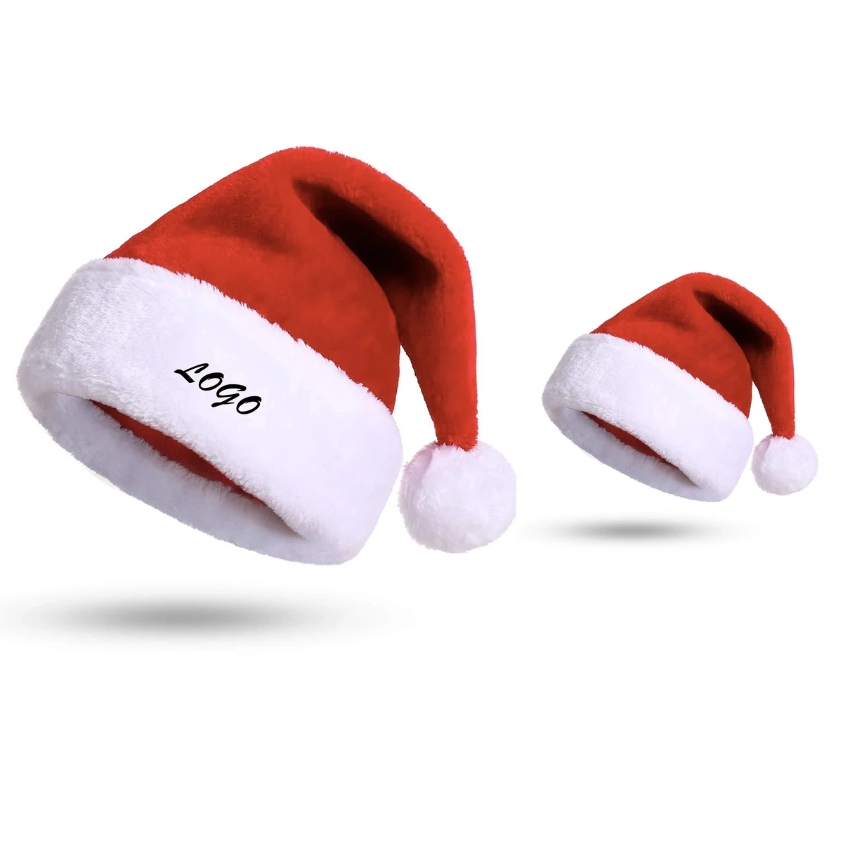 Luxurious Plush Santa Hat 1