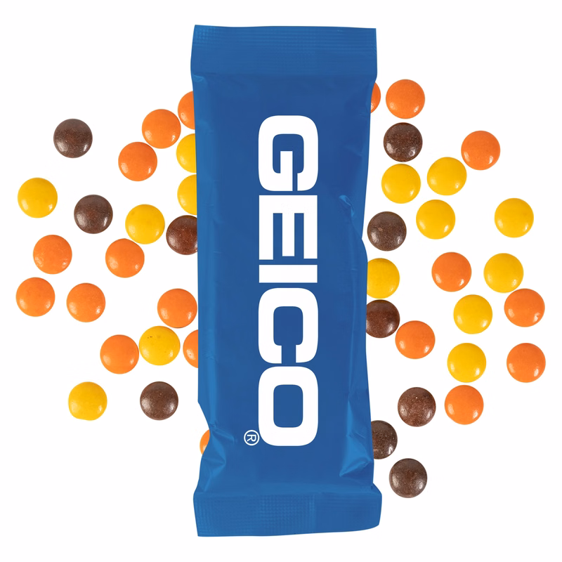 Full Color Tube DigiBag™ with Reese's Pieces