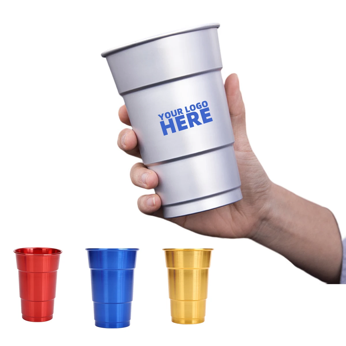 16 OZ Aluminum Solo Cup 1